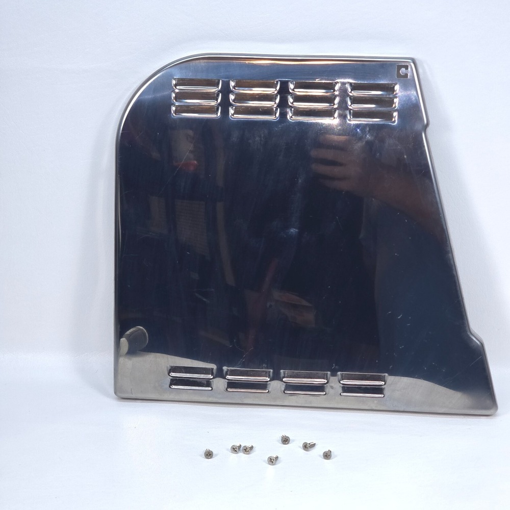 Ronco Showtime Rotisserie OEM Replacement Chrome LEFT Side Panel 4000 5000